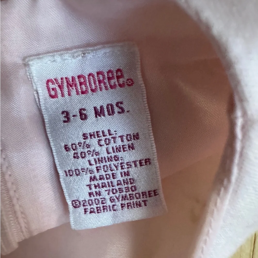 Gymboree Pink Floral Kids Dress. Vintage. Great Condition. Size 3/6 Months